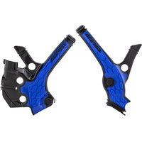 ACERBIS YAMAHA YZ 65 18-25 X-GRIP BLACK / BLUE FRAME GUARDS
