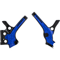 ACERBIS YAMAHA YZ85 19-21 BLUE/BLACK X-GRIP FRAME GUARDS