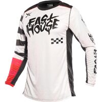 FASTHOUSE 2023 GRINDHOUSE JESTER WHITE JERSEY