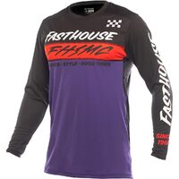 FASTHOUSE 2023 ELROD EVOKE BLACK / PURPLE JERSEY