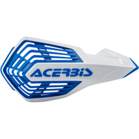 ACERBIS X-FUTURE WHITE BLUE HAND GUARDS