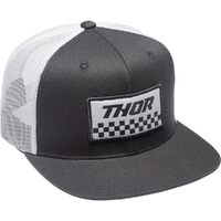 THOR CHECKER GREY / WHITE TRUCKER SNAPBACK
