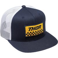 THOR CHECKER NAVY / WHITE TRUCKER SNAPBACK