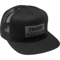 THOR CHECKER BLACK / CHARCOAL TRUCKER SNAPBACK