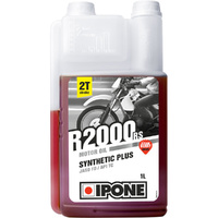 IPONE 1L R2000 RS STRAWBERRY 2-STROKE SEMI SYNTHETIC ENGINE OIL