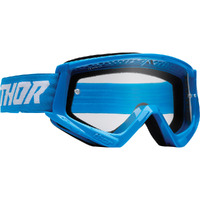 THOR COMBAT RACER BLUE / WHITE KIDS GOGGLES