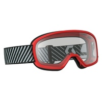 SCOTT BUZZ RED CLEAR KIDS GOGGLES