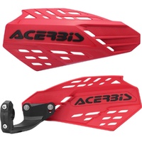 ACERBIS LINEAR GAS GAS RED VENTED HANDGUARDS
