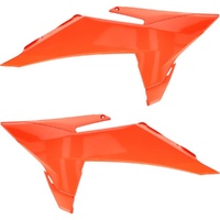 ACERBIS KTM SX / SX-F 25-27 ORANGE RADIATOR SHROUDS