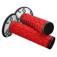 SCOTT MELLOW NEON RED / BLACK GRIPS