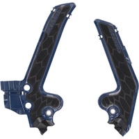 ACERBIS HUSQVARNA TC85 25-27 BLUE / BLACK X-GRIP FRAME GUARDS