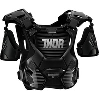 THOR GUARDIAN BLACK/SILVER KIDS BODY ARMOUR - S/M