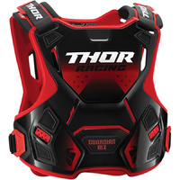 THOR GUARDIAN MX RED KIDS BODY ARMOUR - S/M