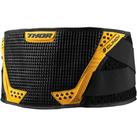 THOR CLINCH BLACK/YELLOW KIDS KIDNEY BELT