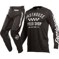 FASTHOUSE 2023 CARBON BLACK KIDS GEAR SET
