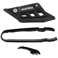 ACERBIS KTM / HUSQVARNA / GAS GAS 85 SX / TC / MC 25-27 BLACK CHAIN GUIDE SLIDER KIT