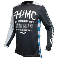 FASTHOUSE 2022 GRINDHOUSE CYPHER BLACK / SILVER JERSEY