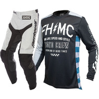FASTHOUSE 2022 GRINDHOUSE CYPHER BLACK / SILVER GEAR SET