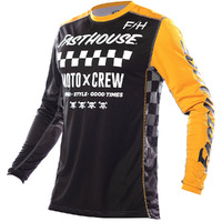 FASTHOUSE 2022 GRINDHOUSE ALPHA BLACK / AMBER KIDS JERSEY