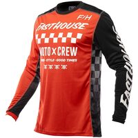 FASTHOUSE 2022 GRINDHOUSE ALPHA RED / BLACK JERSEY