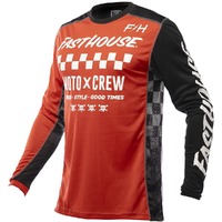 FASTHOUSE 2022 GRINDHOUSE ALPHA RED / BLACK KIDS JERSEY