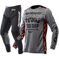 FASTHOUSE 2023 BRUTE GREY / BLACK GEAR SET