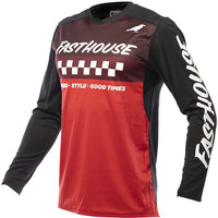 FASTHOUSE 2022 ELROD BLACK / RED JERSEY