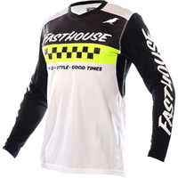 FASTHOUSE 2022 ELROD BLACK / HI-VIZ JERSEY