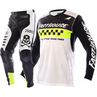 FASTHOUSE 2022 ELROD BLACK / HI-VIZ / PURPLE GEAR SET