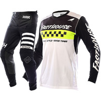 FASTHOUSE 2022 ELROD BLACK / HI-VIZ GEAR SET