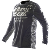 FASTHOUSE 2022 GRINDHOUSE RUFIO BLACK KIDS JERSEY