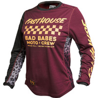 FASTHOUSE 2022 GRINDHOUSE GOLDEN CREW MAROON GIRLS JERSEY