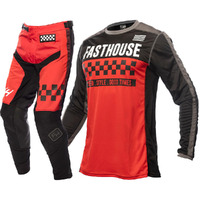 FASTHOUSE 2023 GRINDHOUSE TORINO RED / BLACK GEAR SET