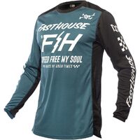 FASTHOUSE 2023 GRINDHOUSE SLAMMER BLUE / BLACK JERSEY