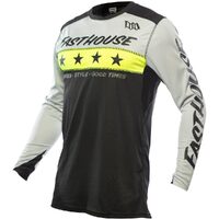 FASTHOUSE 2023 ELROD ASTRE SILVER / BLACK JERSEY