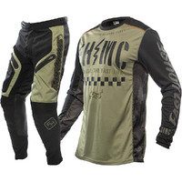 FASTHOUSE 2023 OFFROAD CHARGE DUSTY OLIVE GEAR SET