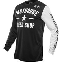 FASTHOUSE 2023 CARBON BLACK / WHITE JERSEY