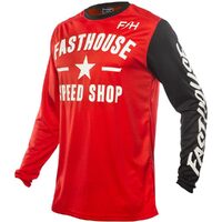 FASTHOUSE 2023 CARBON RED / BLACK KIDS JERSEY