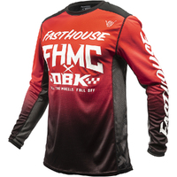 FASTHOUSE GRINDHOUSE TWITCH RED / BLACK KIDS JERSEY