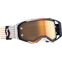 SCOTT PROSPECT AMPLIFIER BLUE / WHITE GOLD CHROME GOGGLES