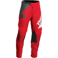 THOR 2023 SECTOR EDGE RED / WHITE KIDS PANTS