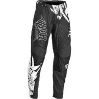 THOR 2023 SECTOR GNAR BLACK / WHITE KIDS PANTS