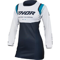 THOR PULSE REV MIDNIGHT/WHITE WOMENS JERSEY