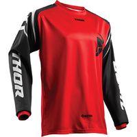 THOR 2019 SECTOR ZONE RED KIDS JERSEY