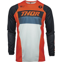THOR 2021 PULSE RACER ORANGE/MIDNIGHT KIDS JERSEY