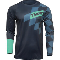 THOR 2022 SECTOR BIRDROCK MIDNIGHT / MINT KIDS JERSEY