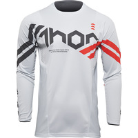 THOR 2022 PULSE CUBE GREY / ORANGE KIDS JERSEY