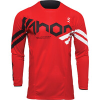 THOR 2022 PULSE CUBE RED / WHITE KIDS JERSEY