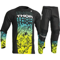 THOR 2023 SECTOR ATLAS BLACK / TEAL KIDS GEAR SET