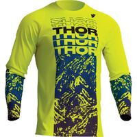 THOR 2023 SECTOR ATLAS ACID / BLUE KIDS JERSEY